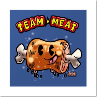 Team Meat Posters and Art